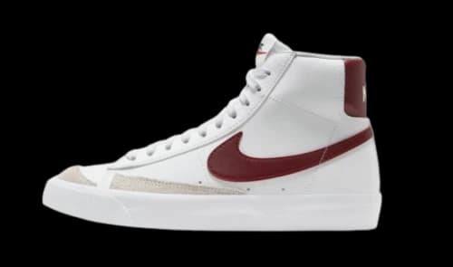 Nike Blazer Mid 77 White Team Red (GS)