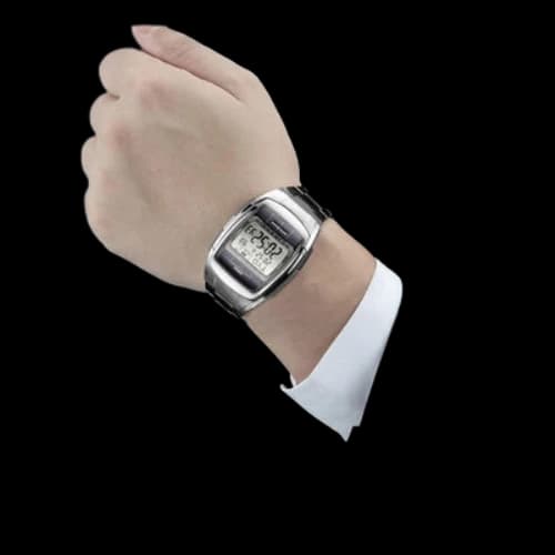 CASIO DATA BANK Series Retro Multifunction waterproof Watch Mens Black Digital