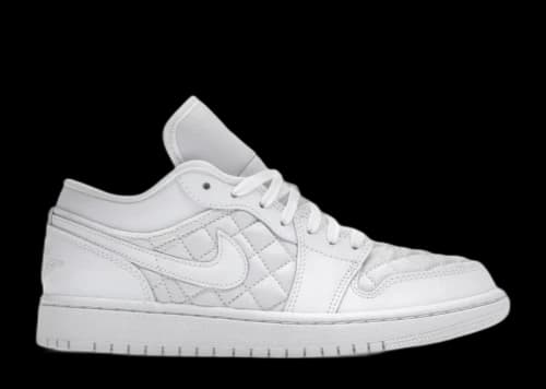 Air Jordan 1 Low Quilted White (Women's)