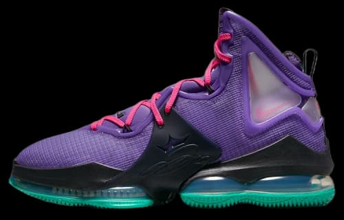 Nike LeBron 19 EP 'Purple Teal'
