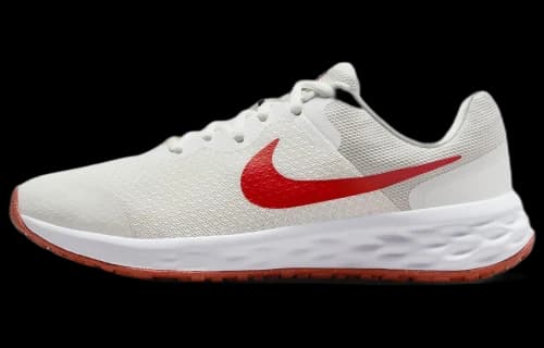 (GS) Nike Revolution 6 'White Red'