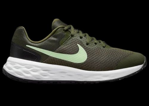 Nike Revolution 6 Rough Green Barely Volt (GS)