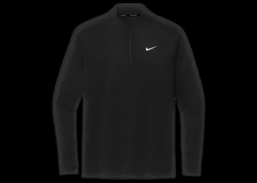 Nike 1/4 Zip Running L/S Top Black
