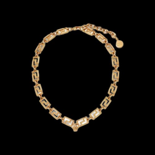 Versace Grecamania Necklace 'Warm Gold'