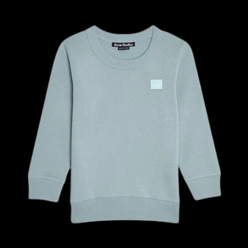Acne Studios Kids Crewneck Sweatshirt 'Ice Blue'