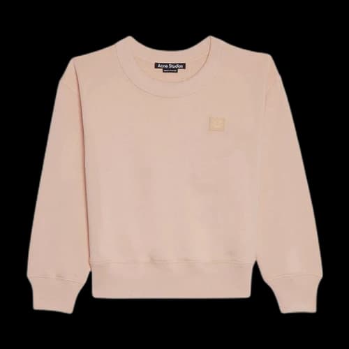 Acne Studios Kids Crewneck Sweatshirt 'Powder Pink'