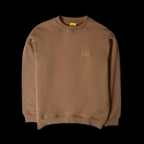 Dime Classic Small Logo Crewneck Sweatshirt 'Cappuccino'