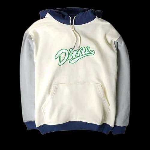 Dime Team Split Hoodie 'Cream'
