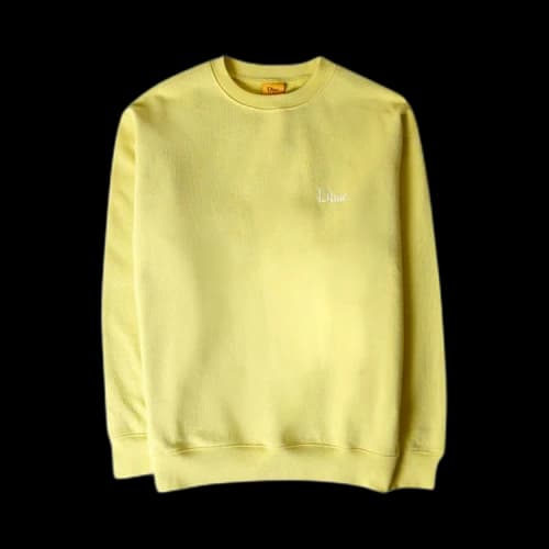 Dime Classic Small Logo Crewneck 'Dark Neon'