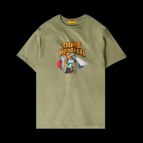 Dime Lara T-Shirt 'Green'