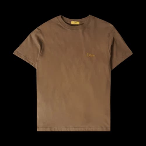 Dime Classic Small Logo T-Shirt 'Brown'