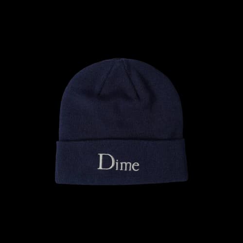 Dime Classic Wool Fold Beanie 'Blue'
