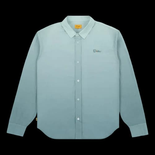 Dime Friends Gradient Oxford Shirt 'Turquoise'