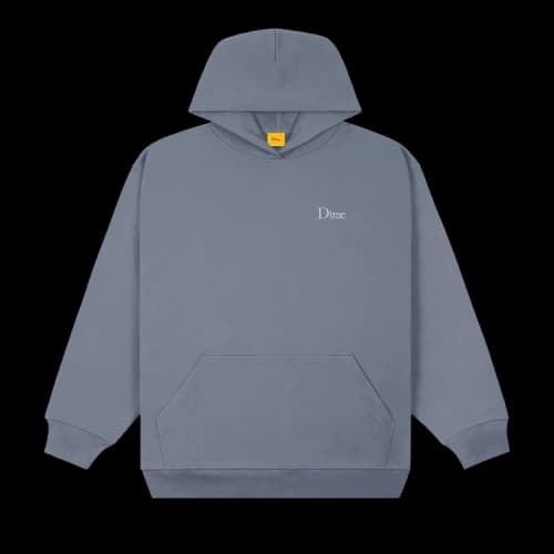 Dime Classic Small Logo Hoodie 'Iron'