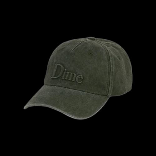 Dime Classic Embossed Uniform Cap 'Military Washed'