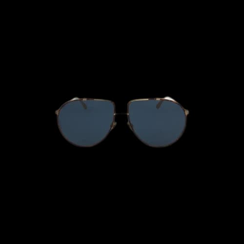 Dior Aviator Style Metal Sunglasses 'Gold'