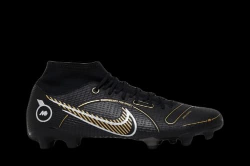 Nike Mercurial Superfly 8 Academy FG/MG Black Metallic Gold