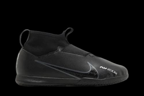 Nike Zoom Mercurial Superfly 9 Academy IC GS 'Black Dark Smoke Grey'