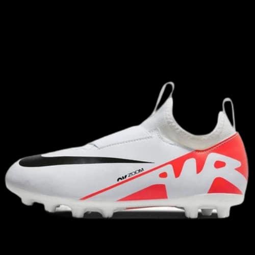 (GS) Nike Jr. Mercurial Vapor 15 Academy 'White Bright Crimson'