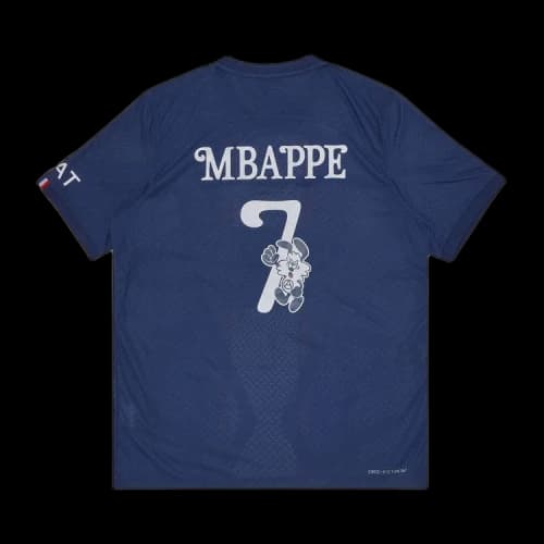 Nike x VERDY Paris Saint-Germain Vapor Match Home Kylian Mbappé Jersey 'Midnight Navy/White'