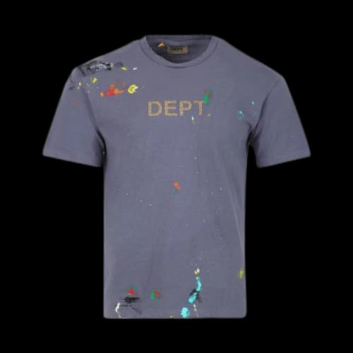 Gallery Dept. Dept. Logo Handpainted Tee 'Navy'