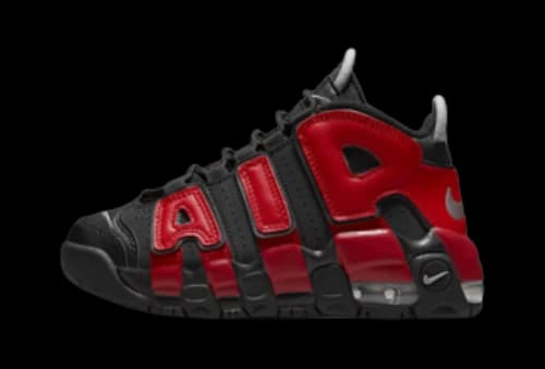 Nike Air More Uptempo Alternates Black Varsity Red (PS)
