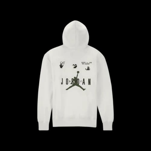 OFF-WHITE x Jordan Hoodie (Asia Sizing) White