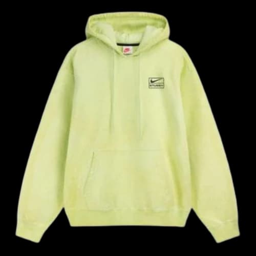 Nike x Stussy Logo Hoodie Asia Sizing 'Green'