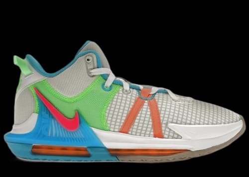 Nike LeBron Witness 7 Grey Fog Multi-Color