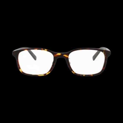 Dior Square Optical Glasses 'Havana/Transparent'