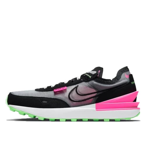 Nike Waffle One Low-top Running Shoes Black/Pink