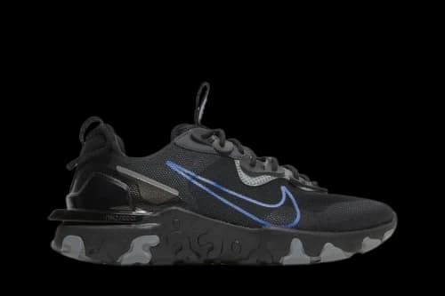 Nike React Vision Black Dark Smoke Grey