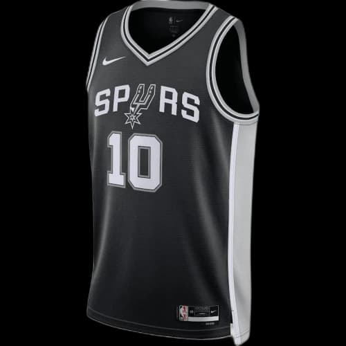 Nike San Antonio Spurs 2022/23 Dri-Fit Jersey Black