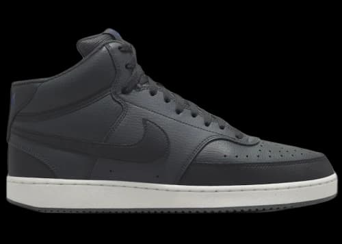Nike Court Vision Mid Next Nature Dark Smoke Grey Off Noir Racer Blue Black