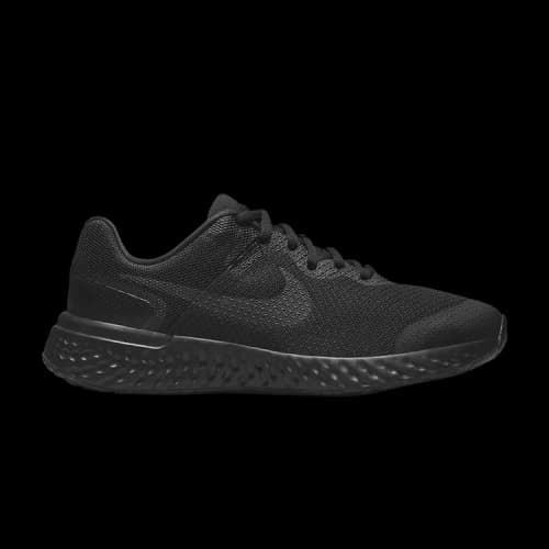 (GS) Nike Revolution 6 4E Wide 'Black Dark Smoke Grey'