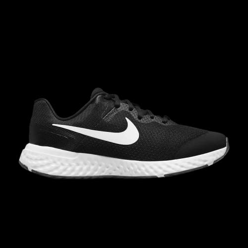 (GS) Nike Revolution 6 4E Wide 'Black White'