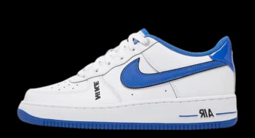 Nike Air Force 1 Low LV8 White Game Royal (GS)