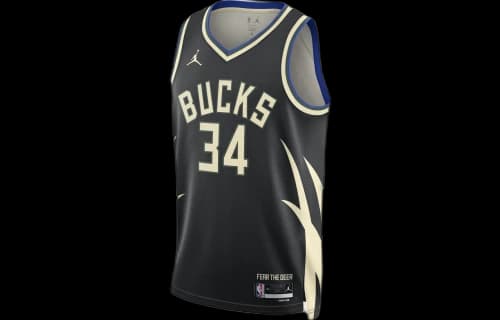 Air Jordan Dri-FIT NBA Giannis Antetokounmpo Swingman Jersey 'Black'