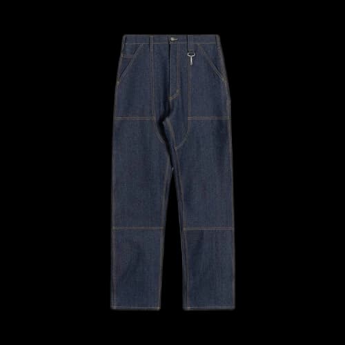 Reese Cooper Raw Denim Double Knee Pant 'Raw Indigo'