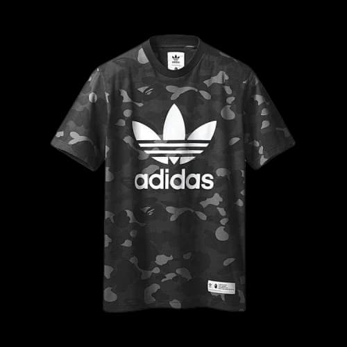 BAPE x adidas adicolor T-Shirt 'Cinder'