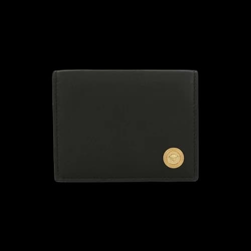 Versace Medusa Biggie Bifold Wallet 'Black/Gold'