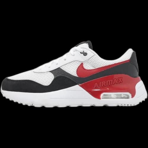 Nike Air Max SYSTM GS 'White Black Gym Red'