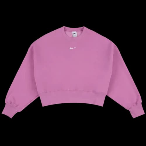 Nike NSW Phoenix Fleece Oversized Crew-Neck Sweatshirt 'Light Magenta/Sail'