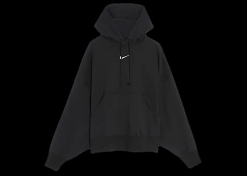 Nike Women's Oversized Pullover Hoodie Black/Sail