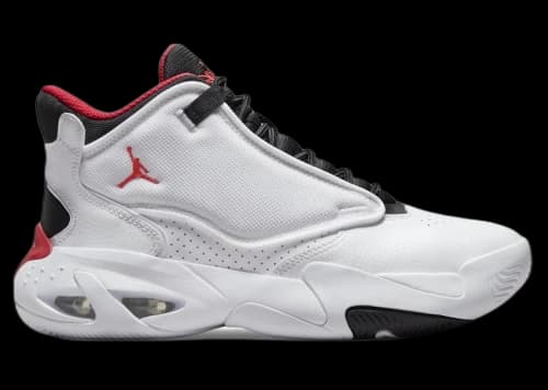 Jordan Max Aura 4 White Black University Red (GS)