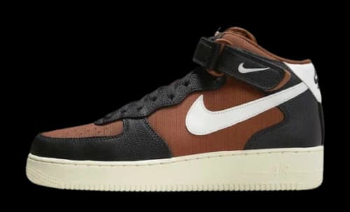 Nike Air Force 1 Mid '07 Vintage Off-Noir Pecan