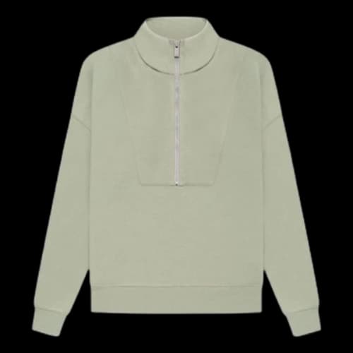 Fear of God Essentials SS22 1/2 Zip Pullover 'Sea Foam' (Women's)