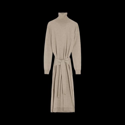 Lemaire Trompe L'Oeil Dress 'Light Taupe'