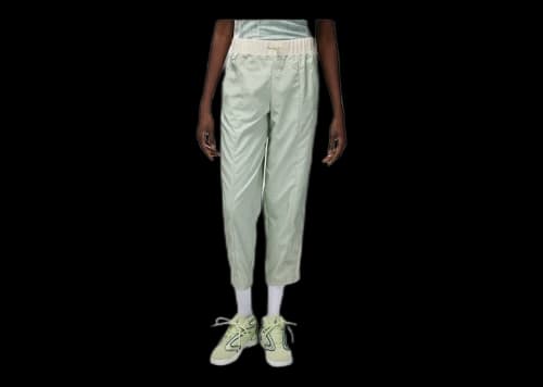 Jordan Womens Bephies Beauty Supply Track Pants Dusty Sage/Pale Ivory
