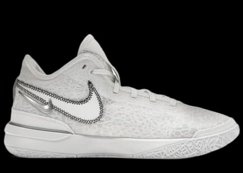 Nike Zoom LeBron NXXT Gen White Metallic Silver